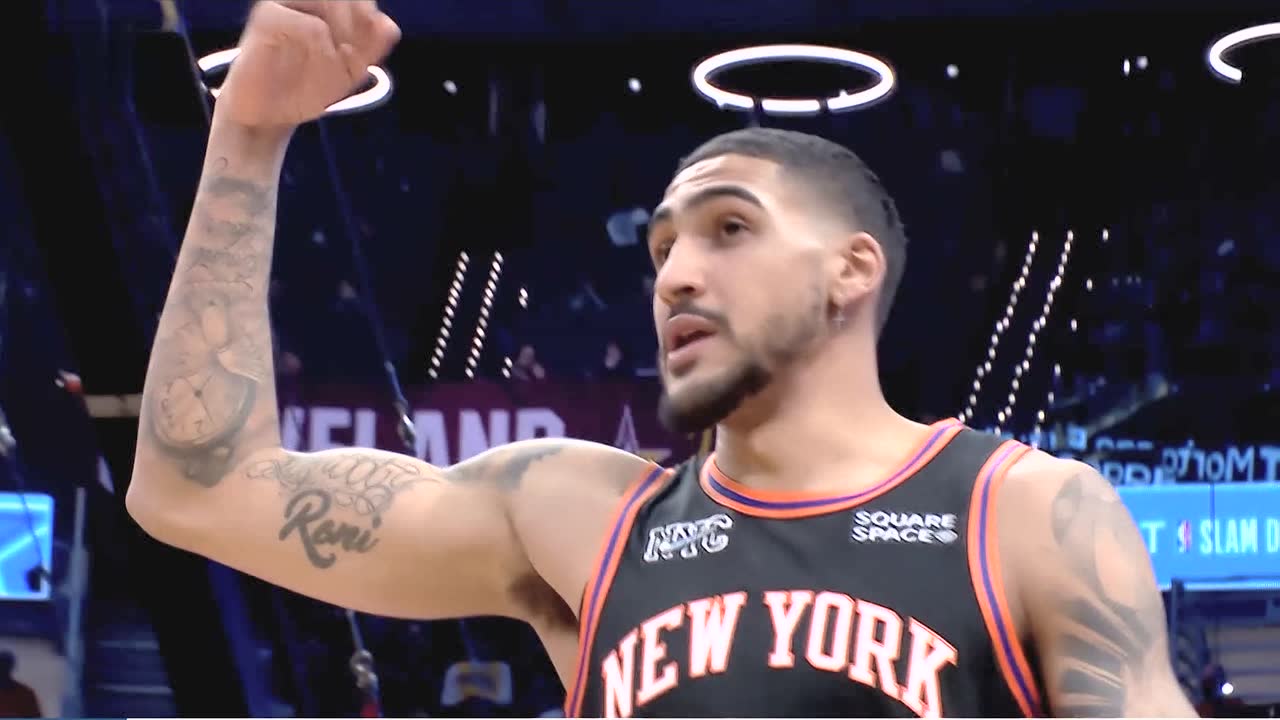【球星】2022NBA扣篮大赛最后的颜面 托平展现强悍弹跳夺冠