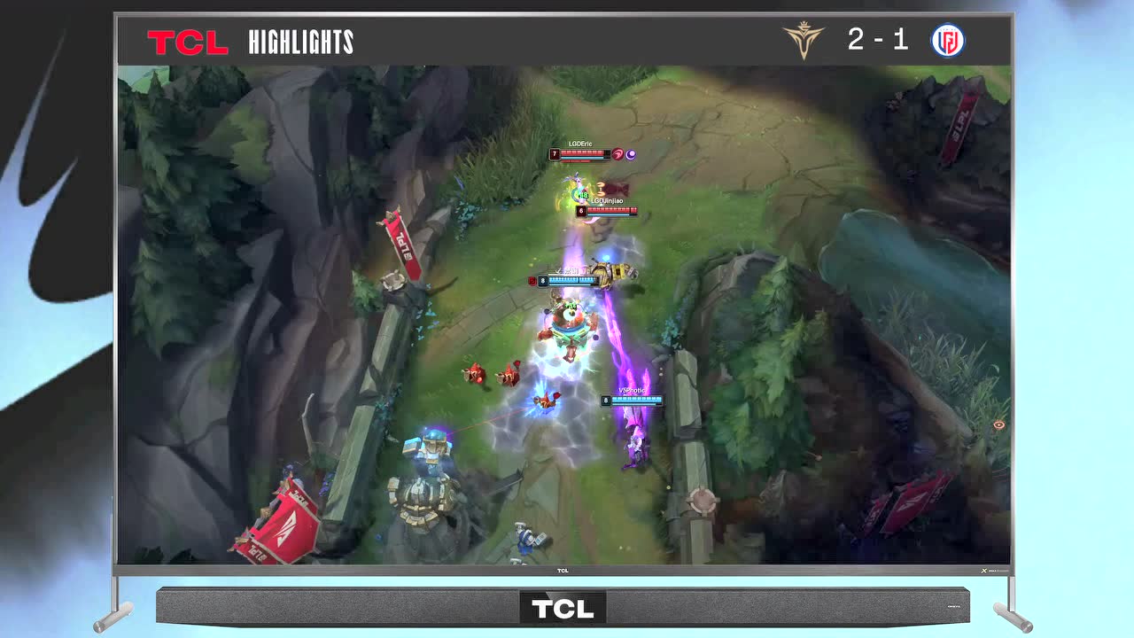 【高光时刻】V5 vs LGD 第3局