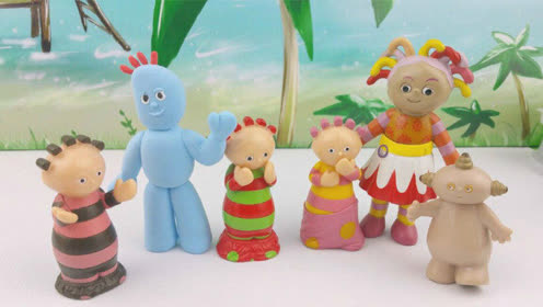 最新diy制作花园宝宝卡通动漫人物玩具 超轻粘土亲子手工游戏