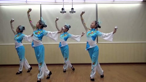 杯花舞学习视频 腾讯视频