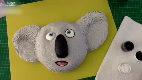 《欢乐好声音》"月伯乐"考拉熊蛋糕