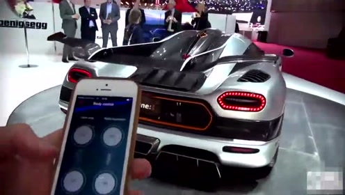 对着价值1亿2000万的柯尼塞格按一下手机,霸气才刚刚开始!