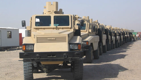 英军猎狐犬4x4 mrap 防雷装甲车