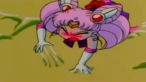 美少女战士第三季22小小兔整个人被黏住了,好搞笑,她会怎么做