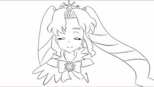 巴啦啦小魔仙之彩俐公主简笔画