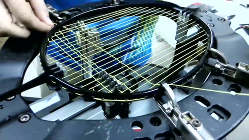 超详细羽毛球拍穿线全过程,拯救羽毛球发烧友