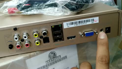 视易点歌机d60s 主机连接说明 鲁班调音