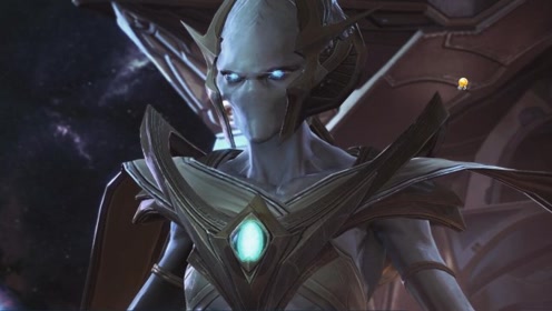 《星际争霸2》虚空之遗战役过场cg之埃蒙的末日