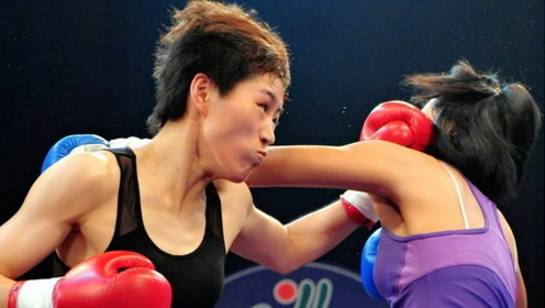 死神方便的老婆,在武林风台上惨遭ko!