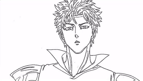 一分钟简笔画 杰诺斯 超帅!