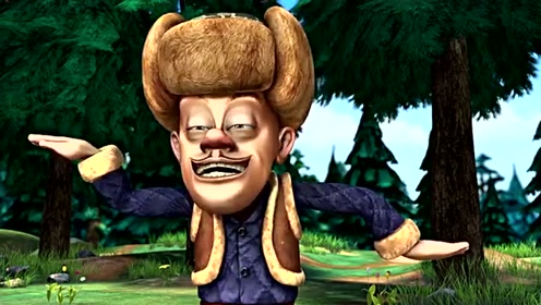 熊出没:光头强给狗熊跳舞,却被熊二砸扁脸