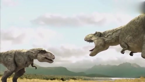 特暴龙母亲保护小暴龙,不愧是特暴龙,气场太强大了