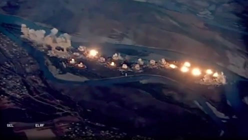 美军40吨炸弹倾泻一空,中东小岛遭地毯式轰炸,蘑菇云腾空而起