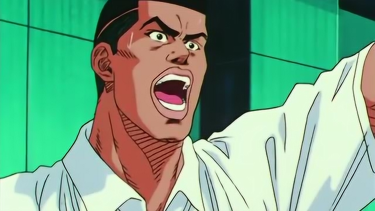 灌篮高手:赤木拄着拐杖都还来指导练习