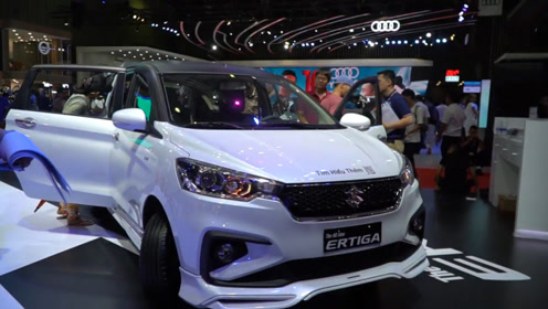 铃木全新七座家用mpv,2020款铃木ertiga实拍,看完后我心动了