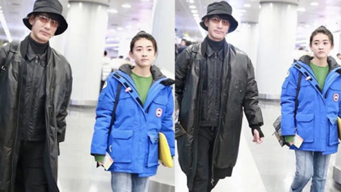 蒲巴甲和未婚妻梁洁久违同框,两人虽甜蜜同行但不秀恩爱