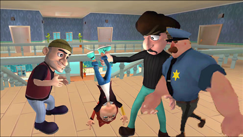 疯狂小偷:两个小偷在我家无法无天,我要用智慧打败他们!