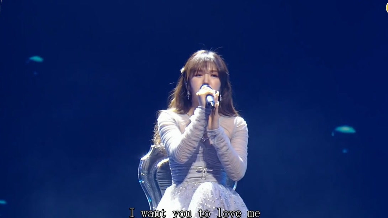 220123 wendy《like water》高清舞台 中韩双字