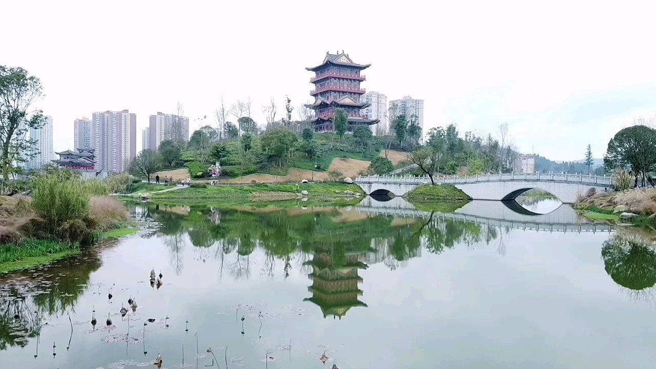 重庆大足香国公园风景二