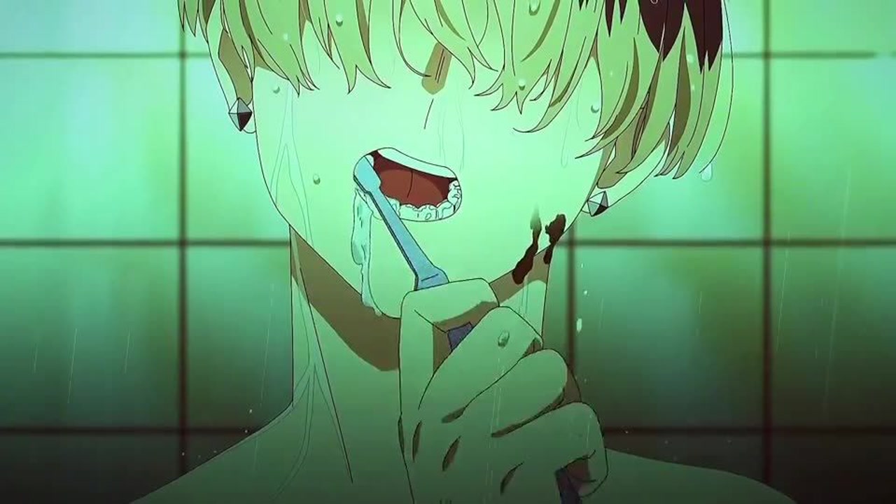 动漫剪辑:双重人格,镜子里的我与现实中的我,到底哪个才是真实的我?