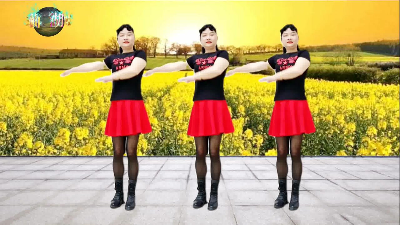 热门广场舞《油菜花儿开》油菜花儿黄,油菜花儿香朵朵美得像新娘