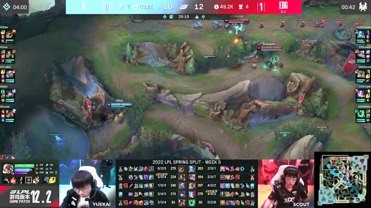 LPL春季赛 EDG 2-0 IG