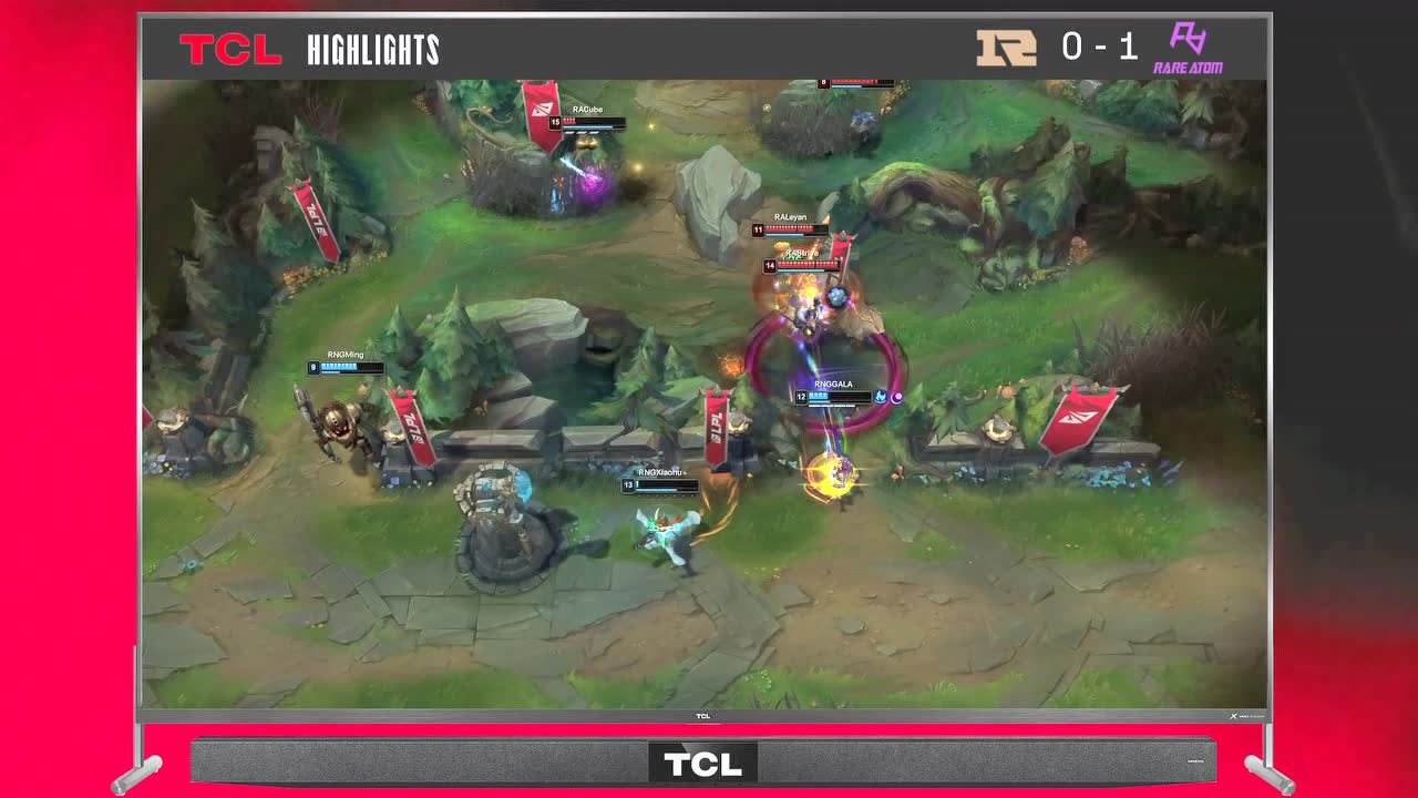【高光时刻】RA vs RNG 第1局
