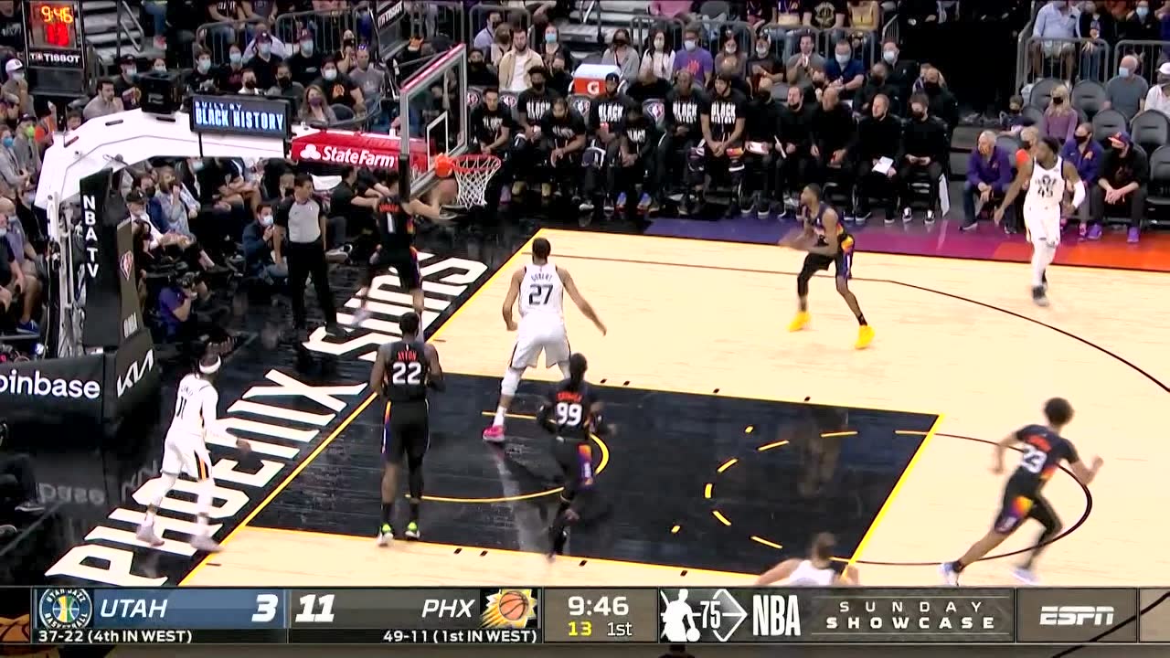 【球星】布克vs爵士集锦 空砍30＋7＋7火热手感难阻连败