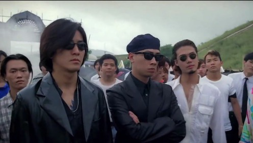 《古惑仔3》陈浩南决战乌鸦张耀扬,扔火炉烧死乌鸦张耀扬