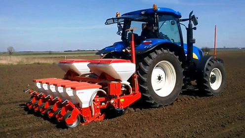 格兰6行玉米和大豆精密播种机