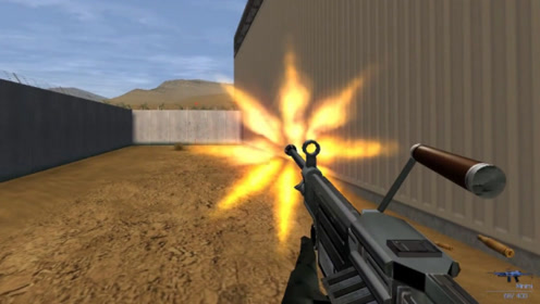 不同游戏里的m249机枪射击测试,第三种最惹眼 最另类!