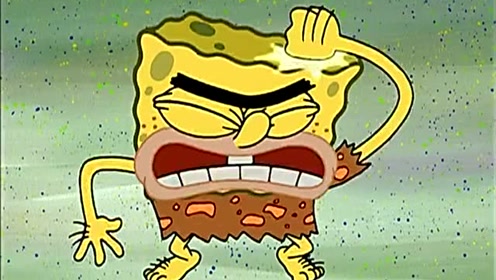 原始海绵哥和原始派大星竟然是这么互相打招呼的,可怕