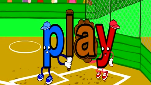 幼儿英语启蒙,孩子看一遍就能记住,学习英文单词play