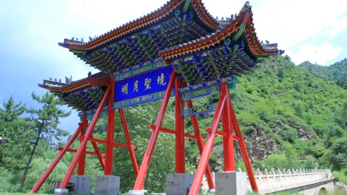 文殊视角赏风光——五台山观海寺明月池