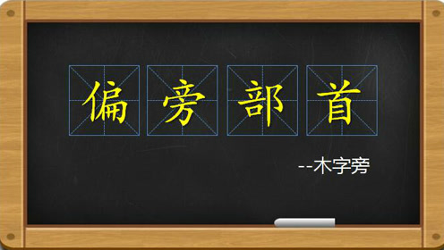 偏旁部首 木字旁 腾讯视频