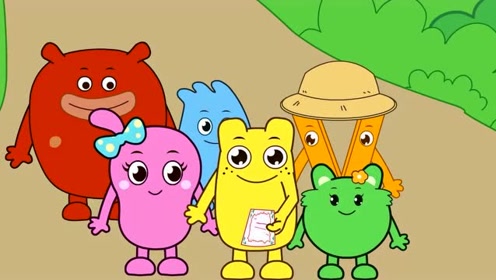 咕力咕力: 参加字母的聚会,看故事学知识太有趣了