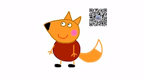 小白亲子画「跟小白一起来画小狐狸弗雷迪」