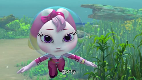 宇宙护卫队:小雨点不停的帮助扫描石头寻找合适的