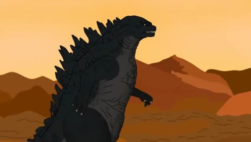 哥斯拉:哥斯拉被吉多拉国王扔进岩浆里!