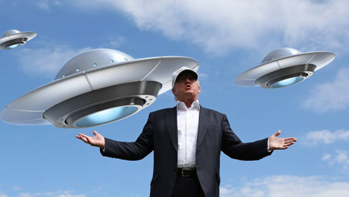 三段UFO视频泄露，美军首次公开承认，特朗普被追问有无外星人