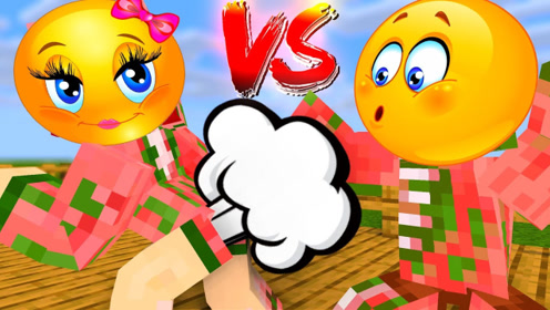 我的世界怪物学院:放屁大作战,僵独秀放屁臭晕在场所有人