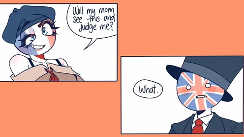 [图]DAMN MAMAMIA! meme (countryhumans)(英法)