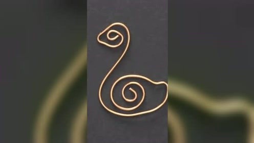 用铁丝这样做,超简单的创意书签就做好啦!