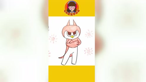 迷你特工队-闪亮版出场!红战士塞米 简笔画 绘画教程