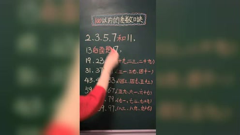 100以内质数 腾讯视频