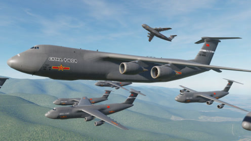 新型运30大型运输机试飞,遭苏30mki战机拦截,会怎样?游戏模拟