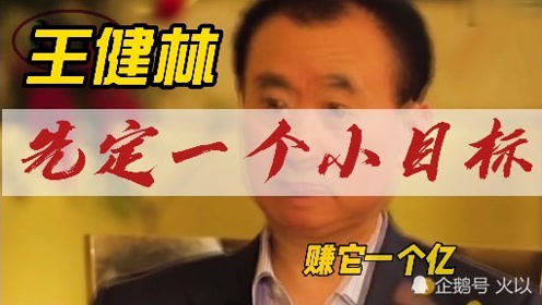 王健林小目标火 腾讯视频