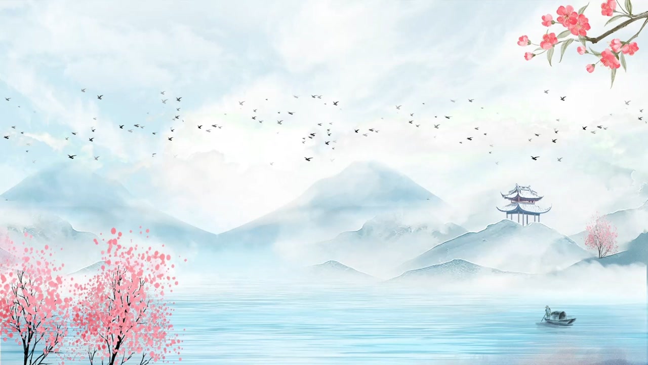 中国风背景视频素材