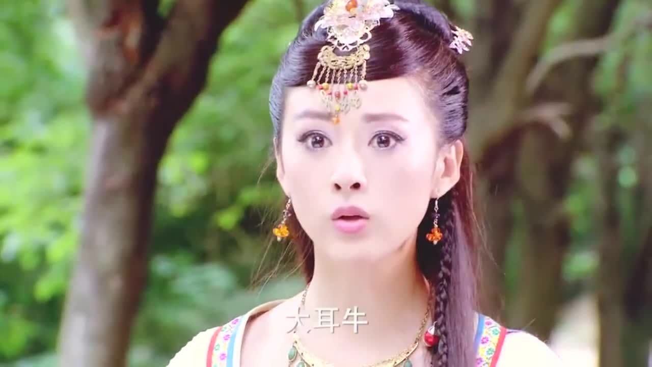隋唐英雄:俞游兰在去西凉的途中遇见了大耳牛,两人真情流露恋恋不舍