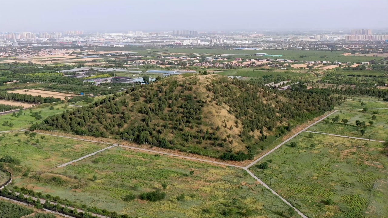 实拍曹丕墓,作为开国皇帝陵墓的规格还不如老百姓,太寒酸了